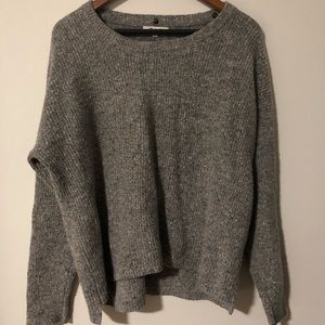 Lose fit gray Madewell sweater